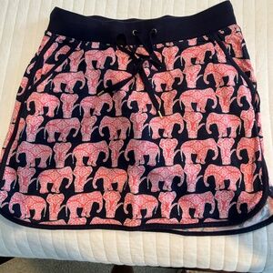 crown & ivy Elephant Print Skort